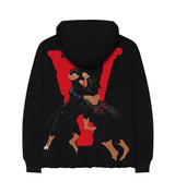 Vlone City Morgue Dog Black Hoodie