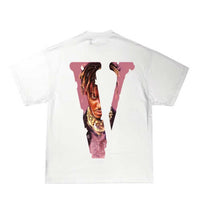 Vlone Juice WRLD Face Tee White