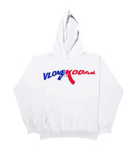 Product Image Of Vlone Kodak AK Hoodie White Front View