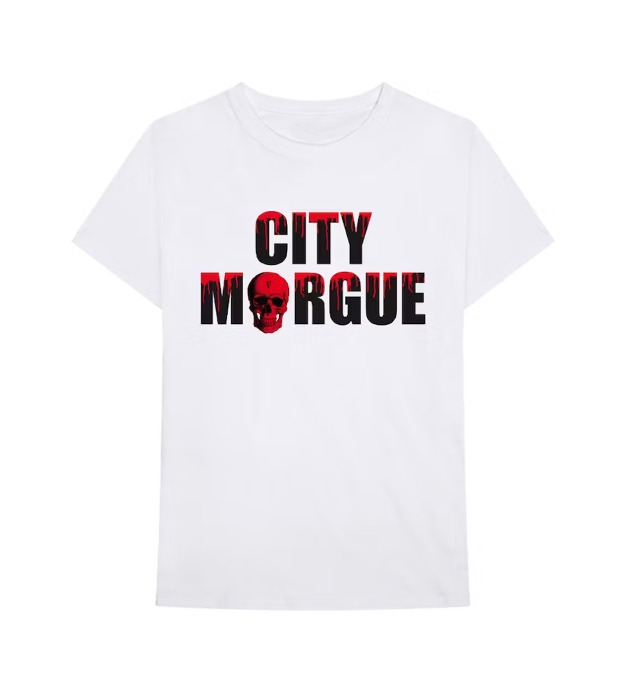 Vlone City Morgue Drip White