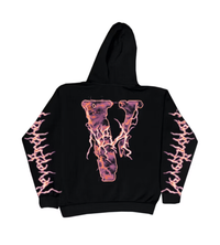 Vlone Lightning Hoodie Black