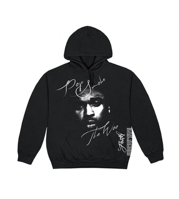 Vlone City Morgue Dog Black Hoodie