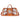 WNTD Alligator Ghost Gem Duffle Bag Brown
