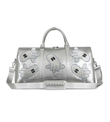 WNTD Alligator Ghost Gem Duffle Bag Silver
