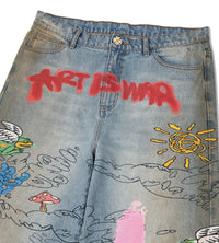WNTD Art Is War Painter Pants