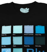 WNTD Blu Color Palette Tee Black