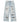 WNTD Distressed Double Denim Pants Blue