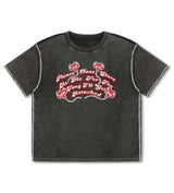 WNTD Don't Stare Tee Washed Black