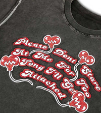 WNTD Don't Stare Tee Washed Black