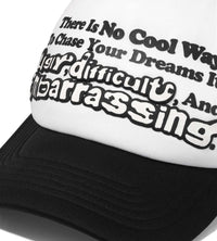 WNTD Dreams Trucker Hat Black/White