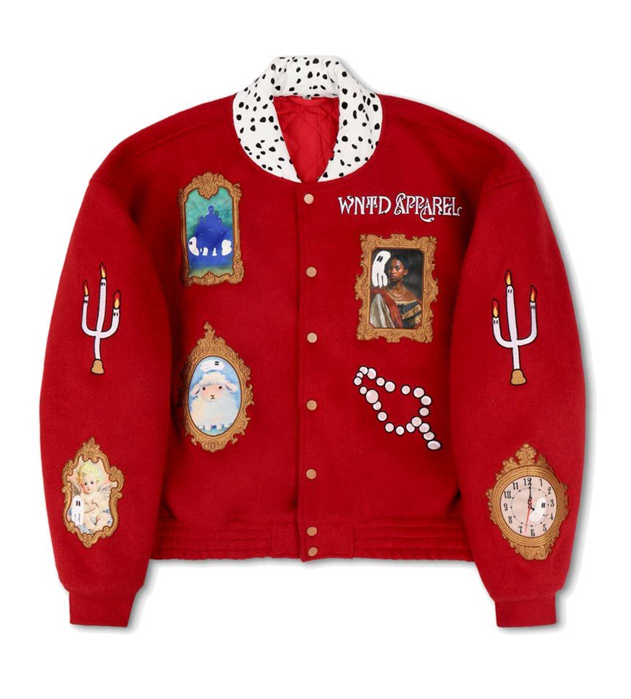 WNTD Kings Bomber Jacket Red