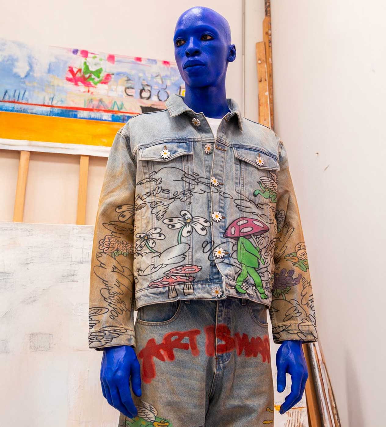 WNTD Painters Denim Jacket Wash