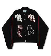 WNTD Varsity Bomber Jacket Black
