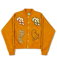 WNTD Varsity Bomber Jacket Yellow
