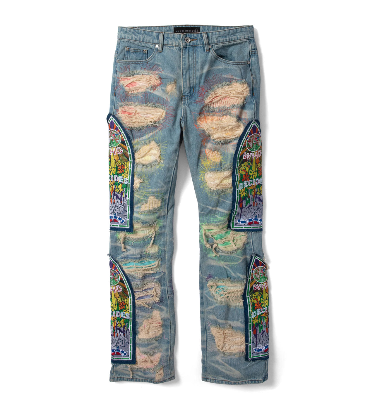 Who Decides War ROYGBIV Fusion Denim