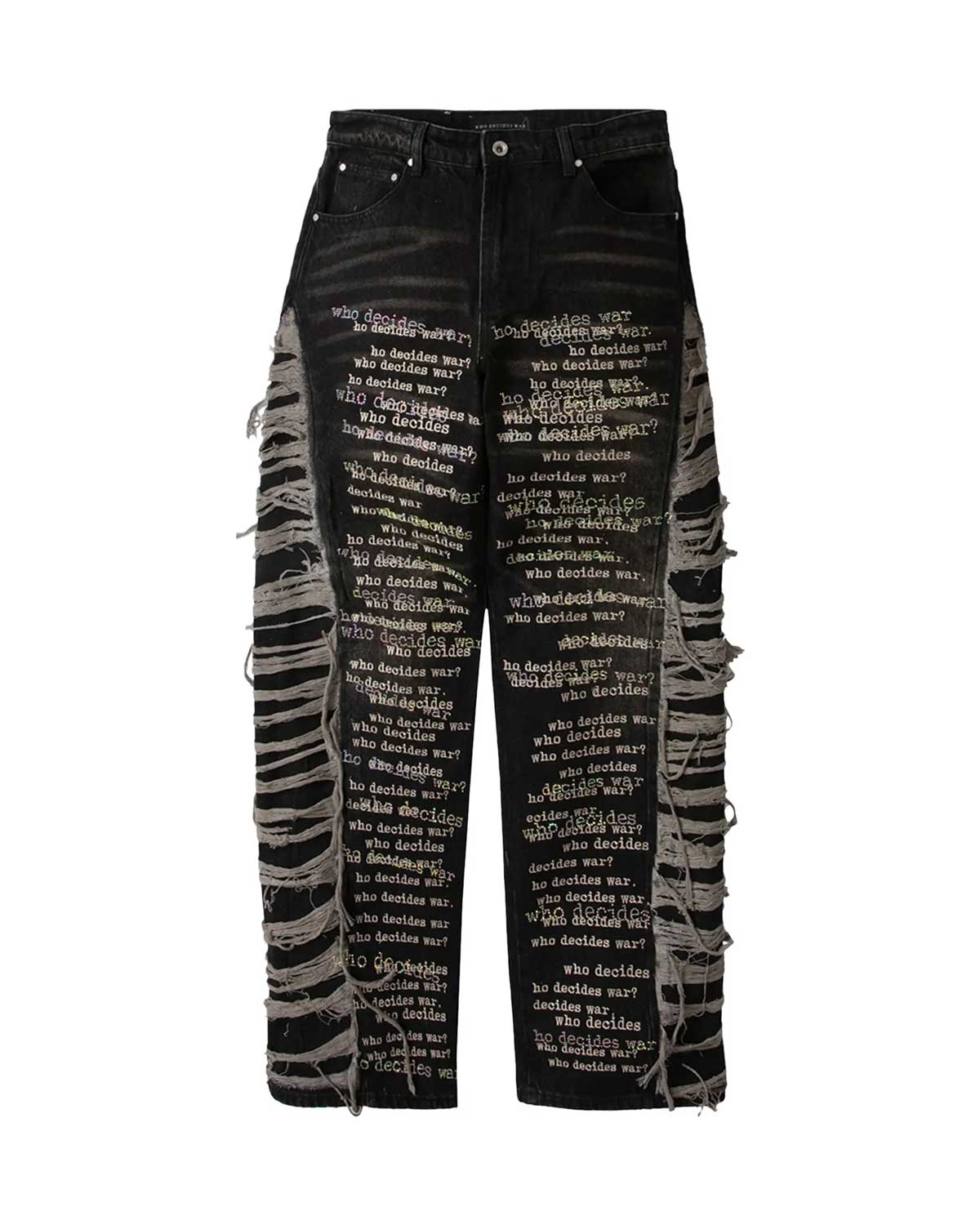 Who Decides War Ultra Flare Scripture Denim Coal Black