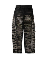 Who Decides War Ultra Flare Scripture Denim Coal Black
