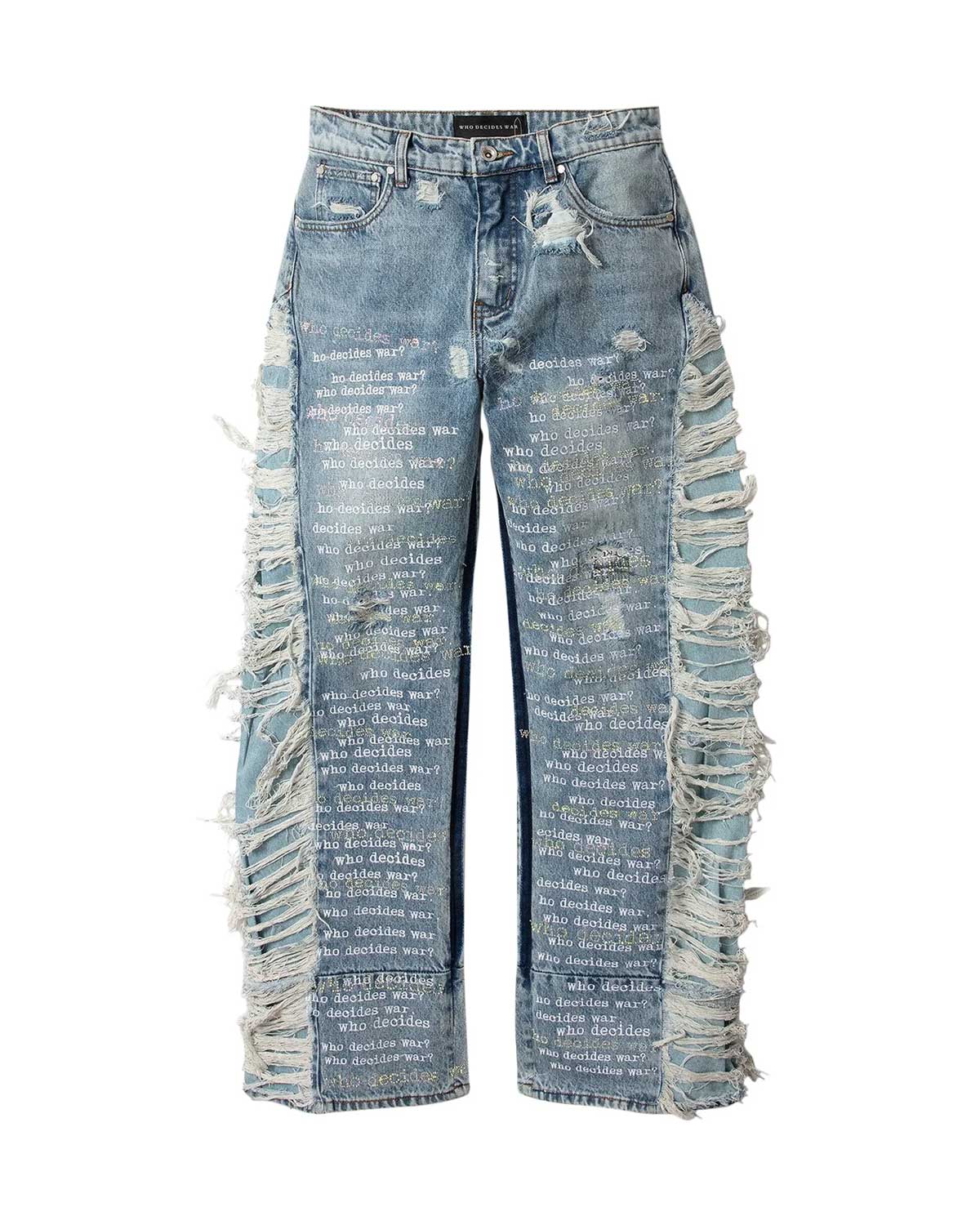 Who Decides War Ultra Flare Scripture Denim Sky Blue