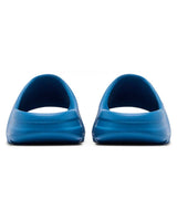 Yeezy YS-01 Slides blue, heel view of the pair