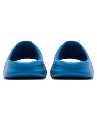 Yeezy YS-01 Slides blue, heel view of the pair