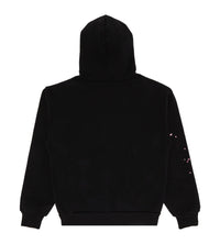 Sp5der Angel Number Hoodie Black