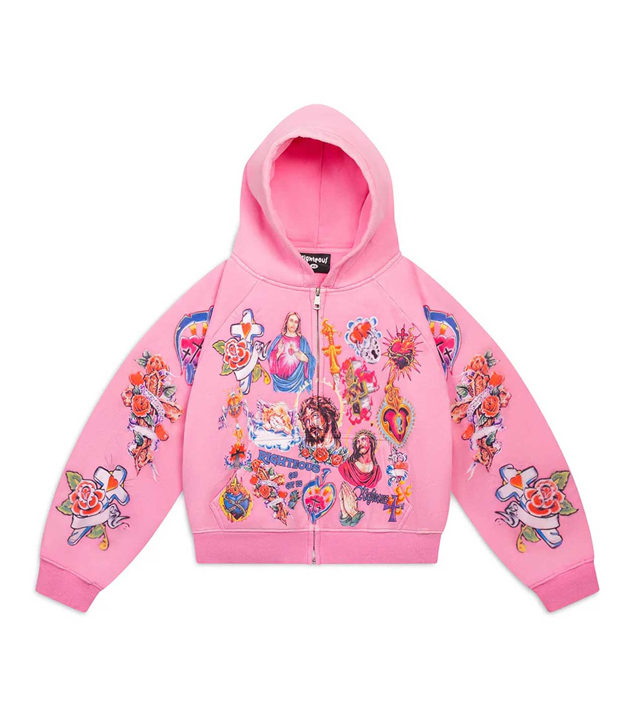 Righteous Risen King Zip Up Hoodie Purple – Restock AR