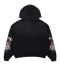 Boredom Kills BK Skull Hoodie Black
