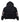 Boredom Kills BK Skull Hoodie Black