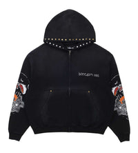 Boredom Kills BK Skull Hoodie Black