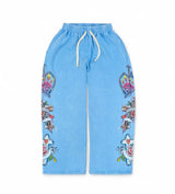 Righteous Risen King Sweatpants Blue