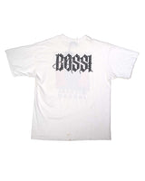 Bossi Vintage Rhinestone Tee White