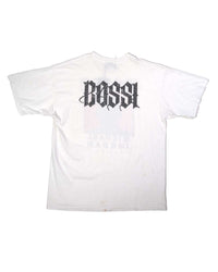 Bossi Vintage Rhinestone Tee White