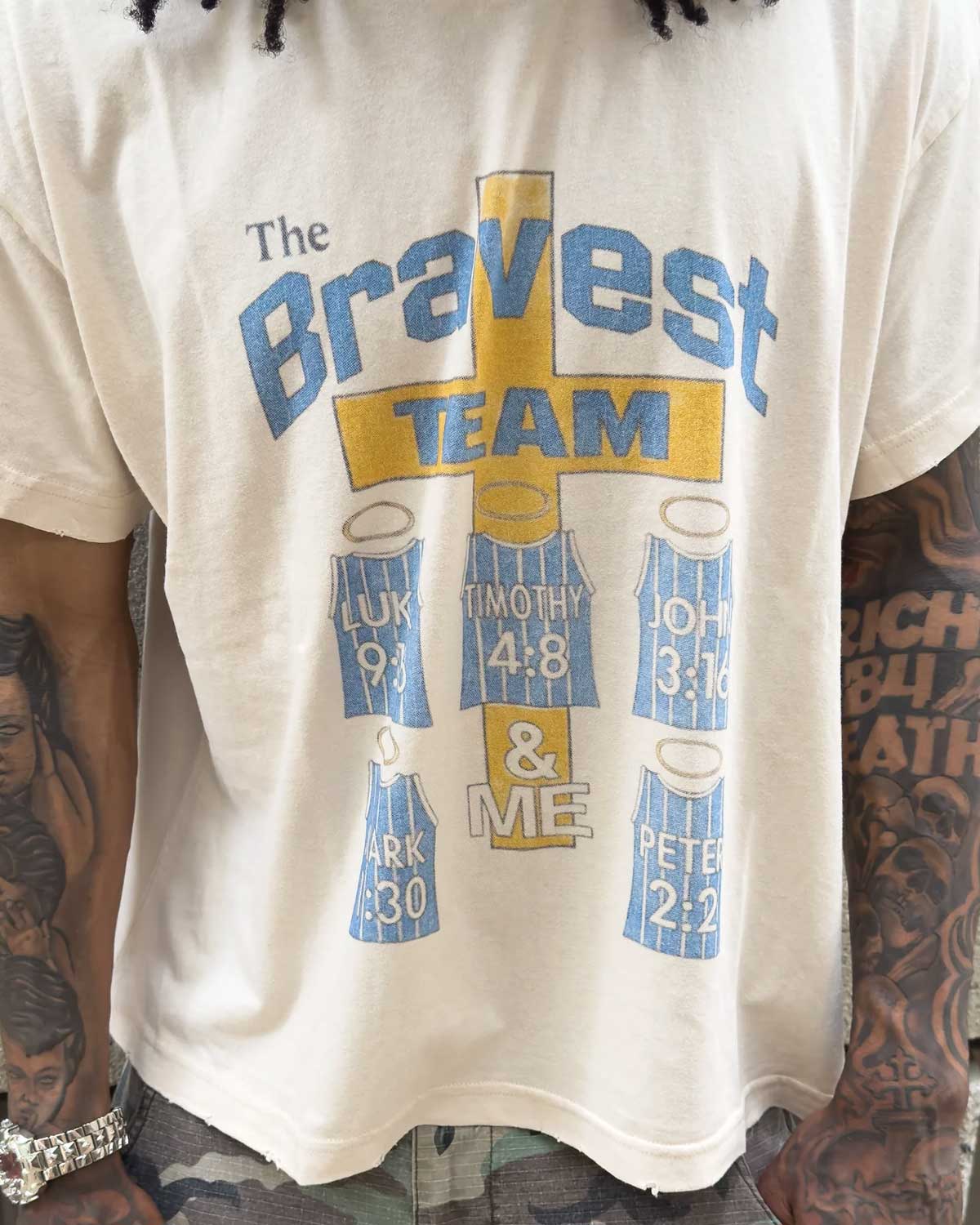 Bravest Studios Gospel Team Tee Cream
