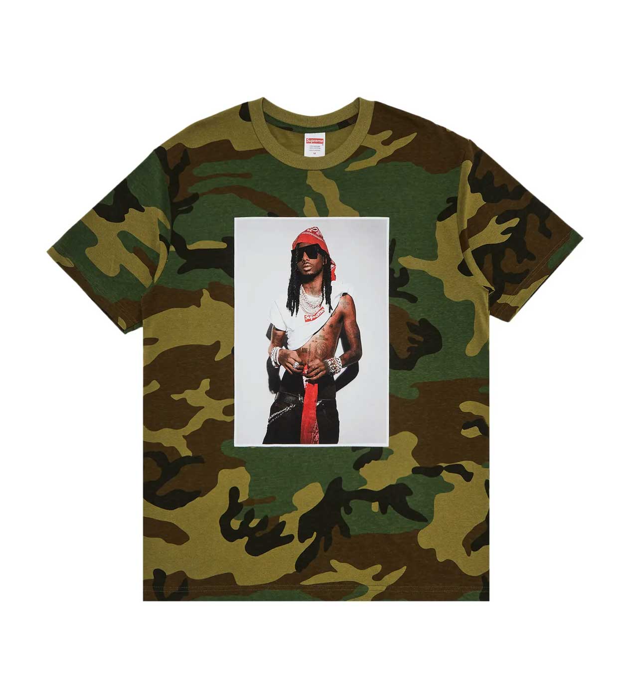 Supreme Playboi Carti Photo Tee Camo