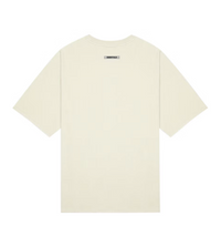 Essentials Cream Tee Front Logo