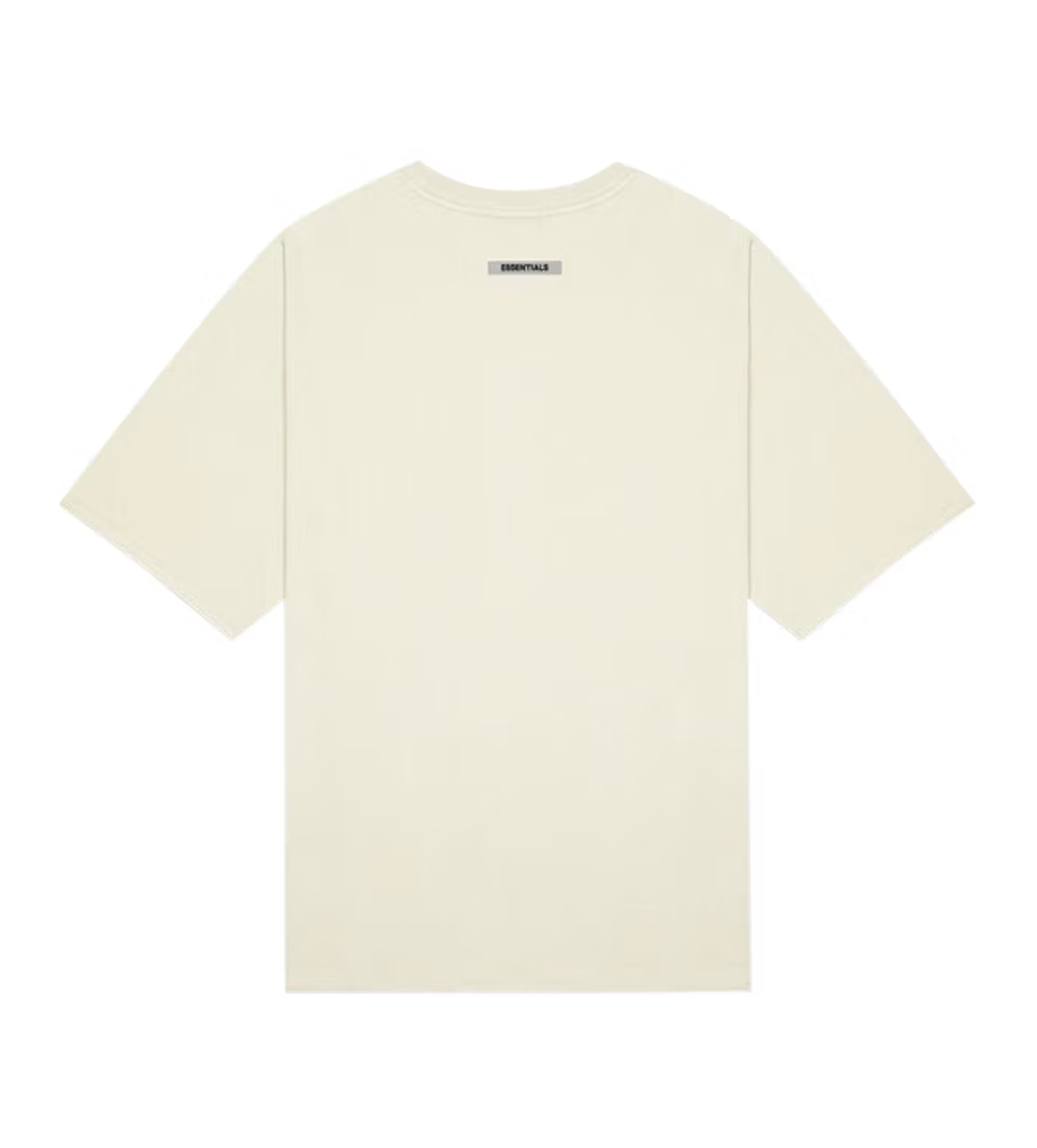 Essentials Cream Tee Front Logo