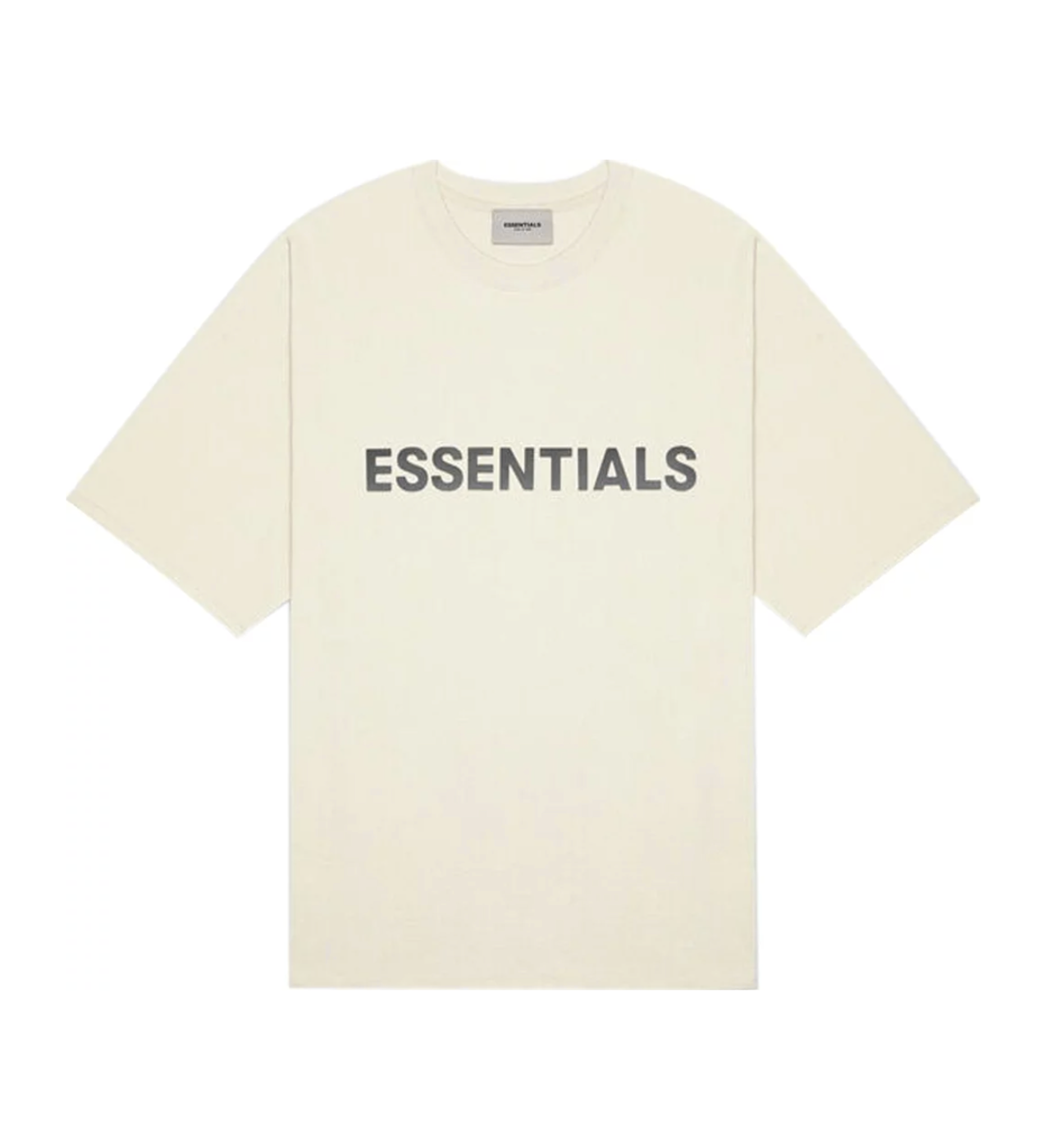 Essentials Cream Tee Front Logo – Restock AR