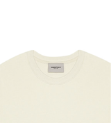 Essentials Cream Tee Front Logo