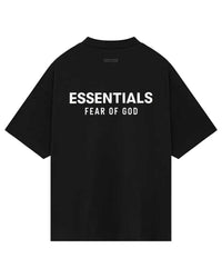 Essentials Jersey Crewneck Tee Black