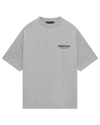 Essentials Jersey Crewneck Tee Light Heather Grey