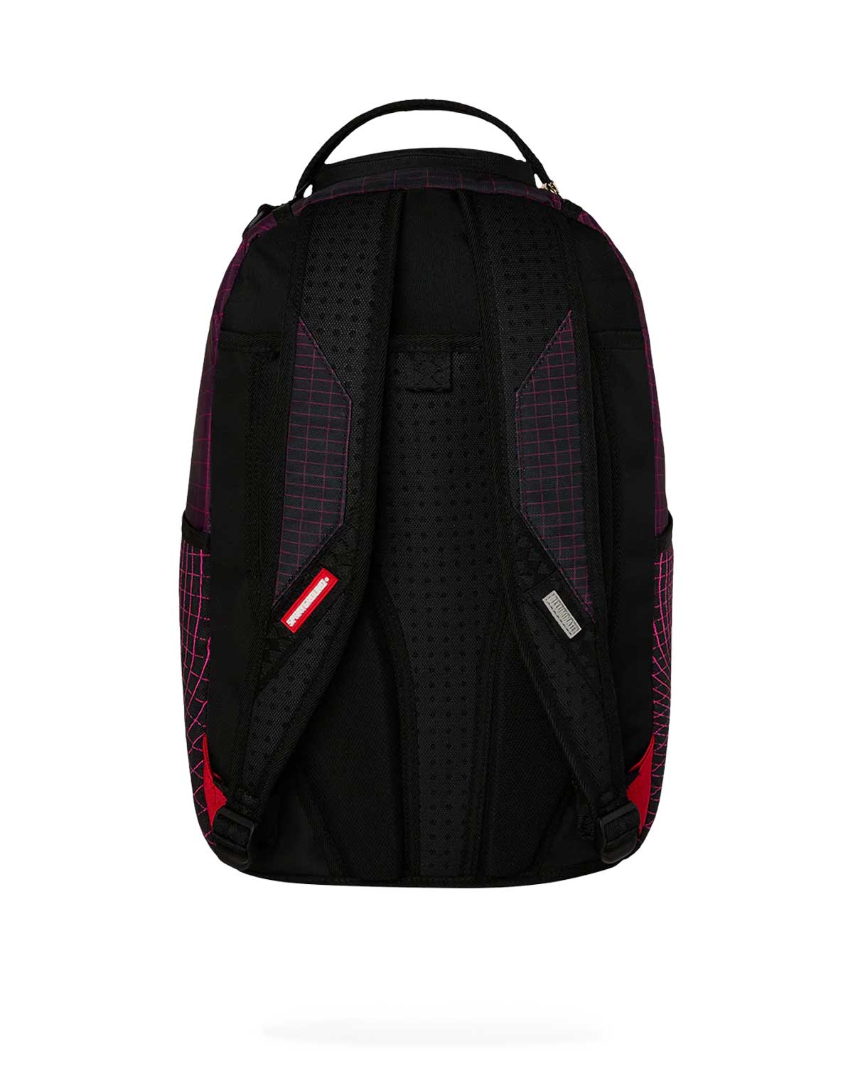 Sprayground Party Shark Fiber Optics Backpack, back view