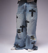 Bottega Desires Holy Grail Denim Pants Blue