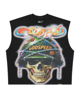 Godspeed Badges Of Honor Sleeveless Tee Black