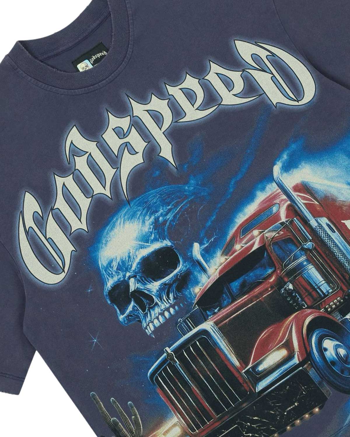 Godspeed Interstate Fate Tee Navy