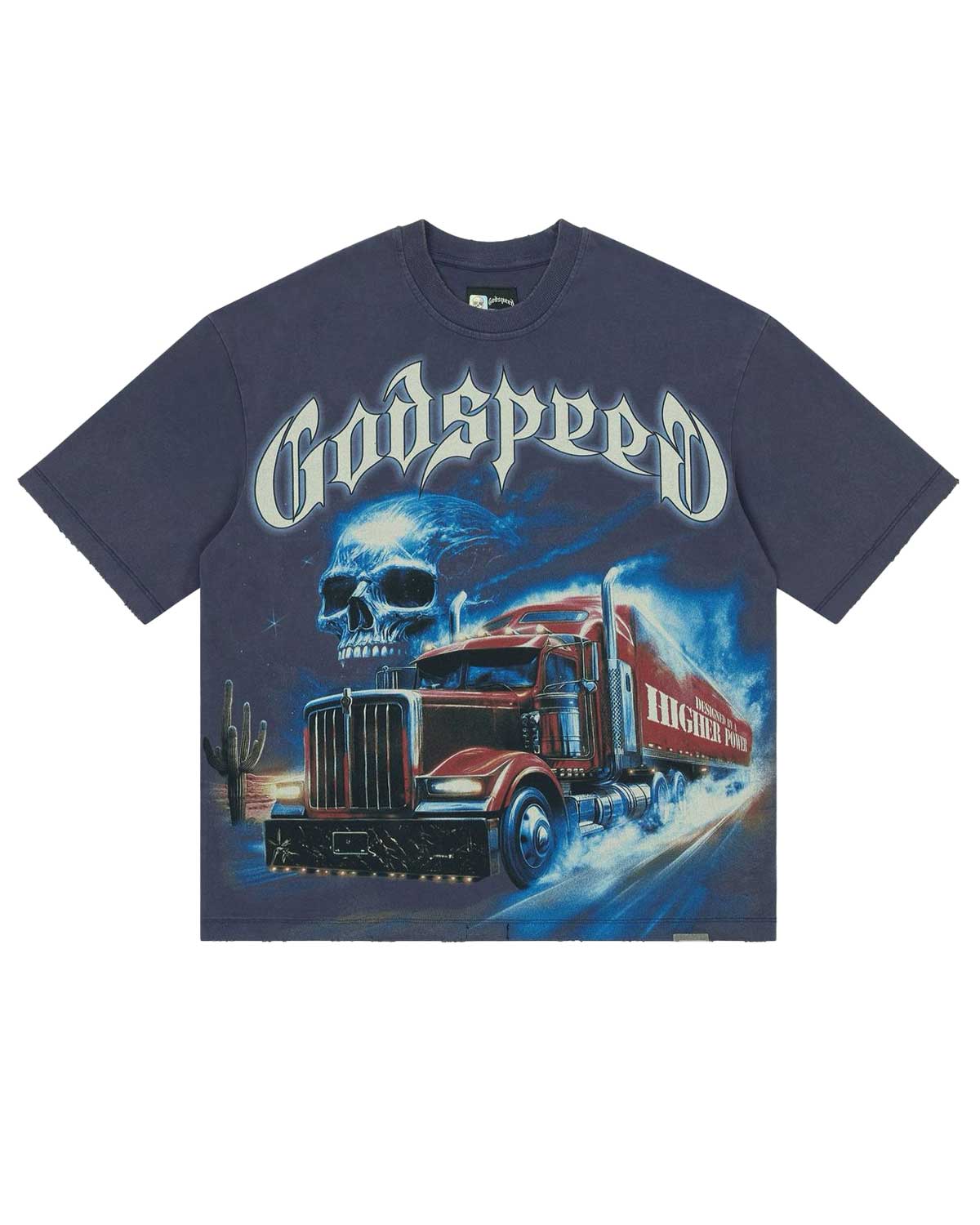 Godspeed Interstate Fate Tee Navy