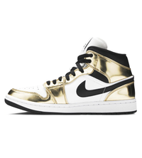 Jordan 1 Mid 'Metallic Gold Black/White'