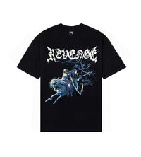 Revenge Horseman Tee Black Front View