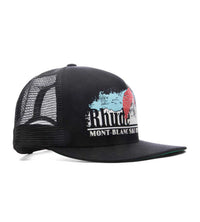 Rhude Mont Blanc Trucker Hat Black