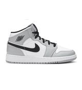 Jordan 1 Mid 'Light Smoke Grey'