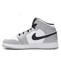 Jordan 1 Mid 'Light Smoke Grey'